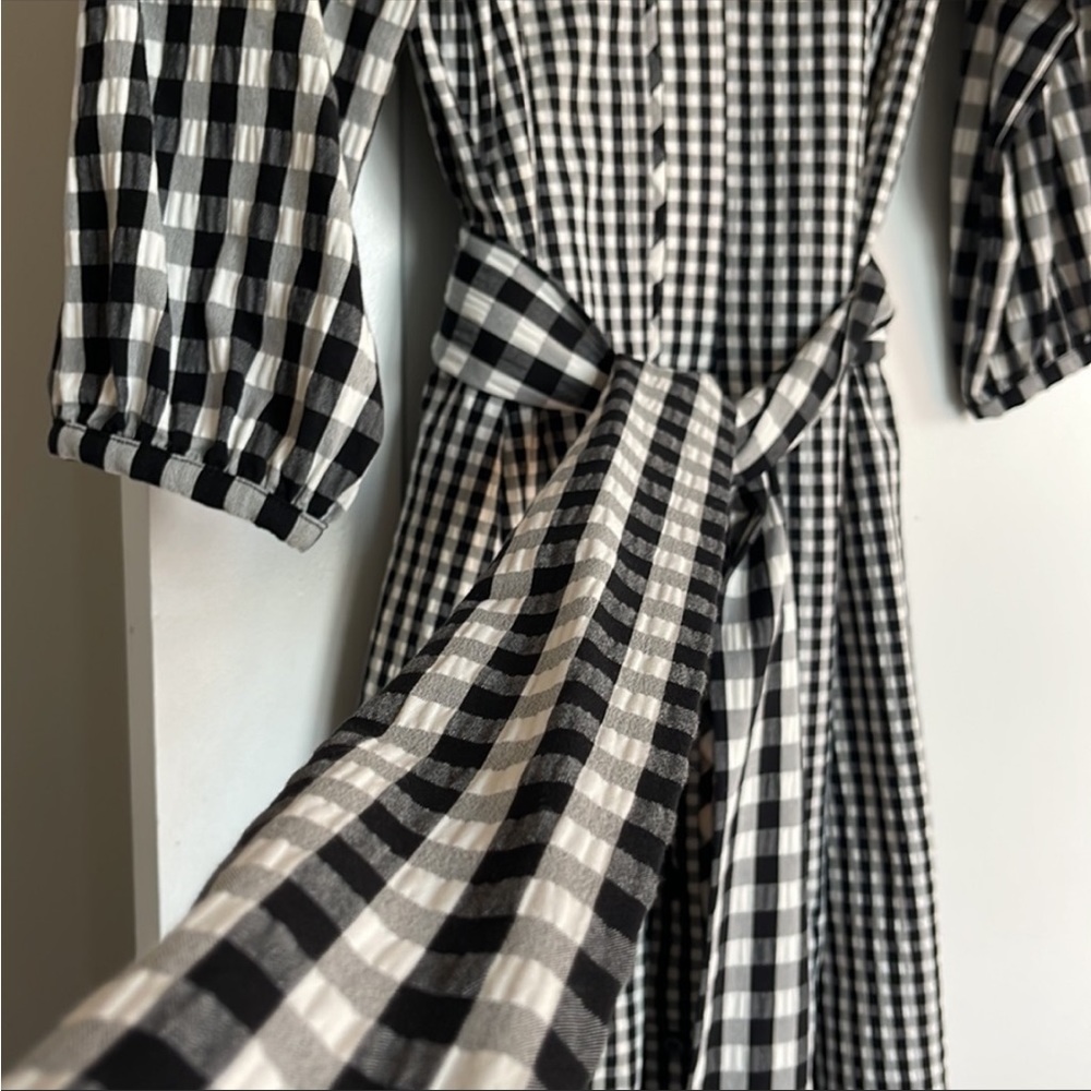 Tanya Taylor Gingham Dress🖤🤍 - Picture 3 of 4